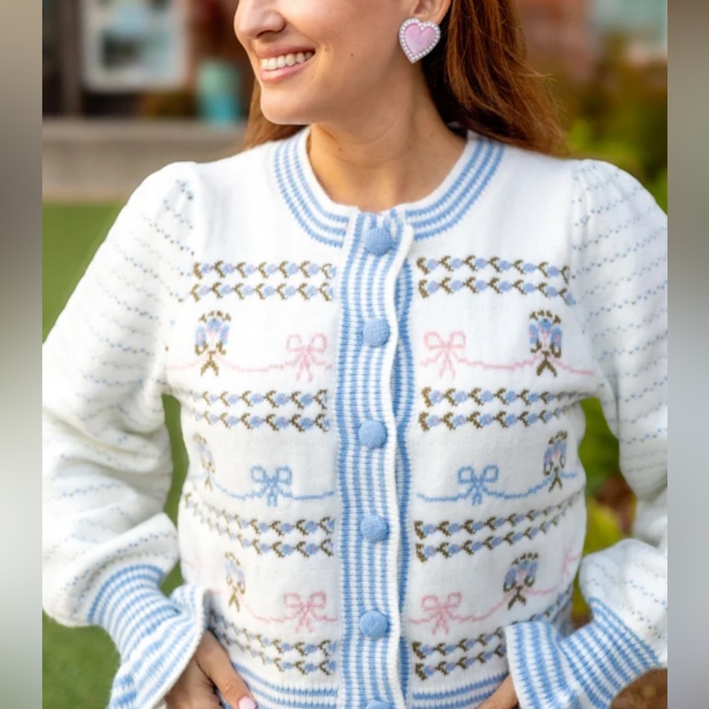 Bow Girl Cardigan